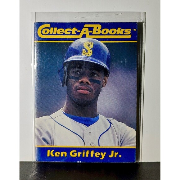 Ken Griffey Jr. 1990 Collect-A-Books MLB #3 Series A Card Seattle Mariners - Picture 1 of 2